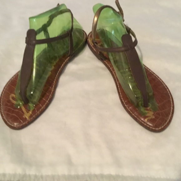 Sam Edelman Gigi Sandal - Espresso Brown - Picture 2 of 3
